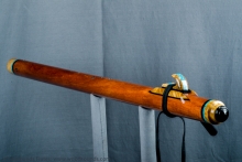 Honduran Rosewood Native American Flute, Minor, Bass G-3, #J33H (3)